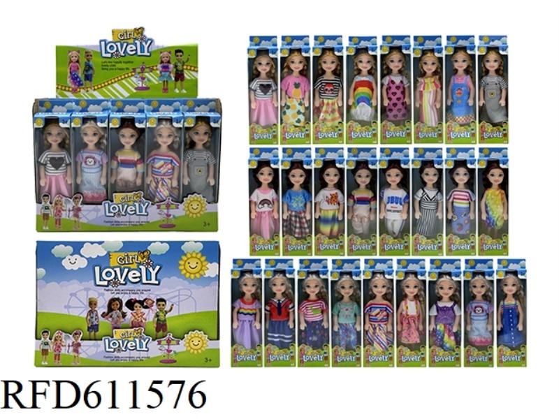 5.5 INCH REAL KELLY DOLL 25PCS