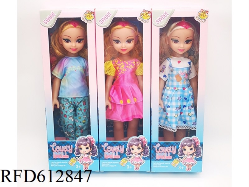 14-INCH FASHION DOLL WITH MUSIC IC