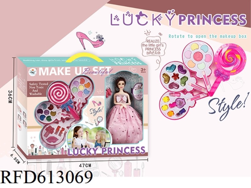 PRINCESS LUCKY LOLLIPOP MAKEUP