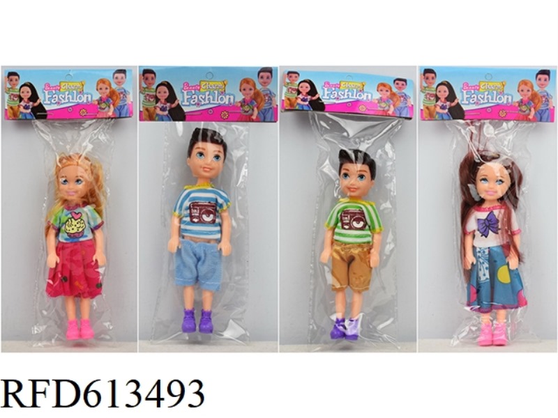 FIVE-INCH KELLY BOY AND GIRL