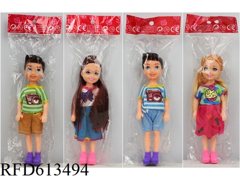 FIVE-INCH KELLY BOY AND GIRL