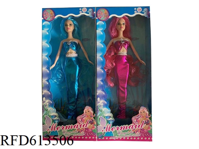 12-INCH FULL-LENGTH GLOSSY DRESS MERMAID
