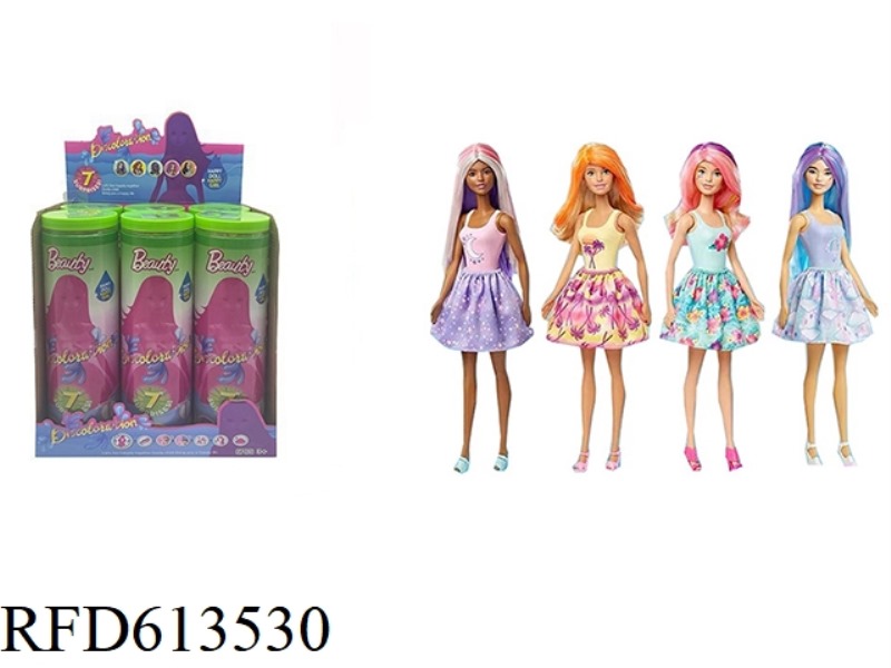 3RD GENERATION 11.5-INCH AVATAR COLOR CHANGING BARBIE 6PCS