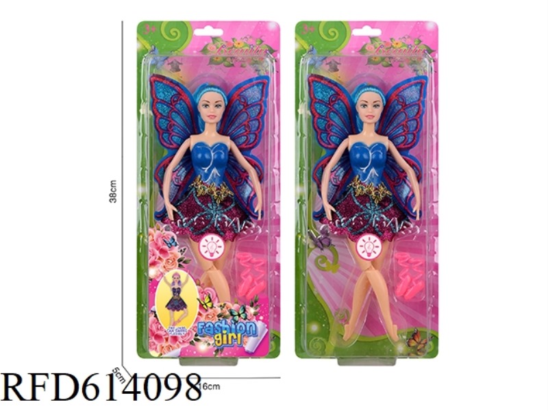 11-INCH DANCE DOLL WITH LIGHT AND MUSIC