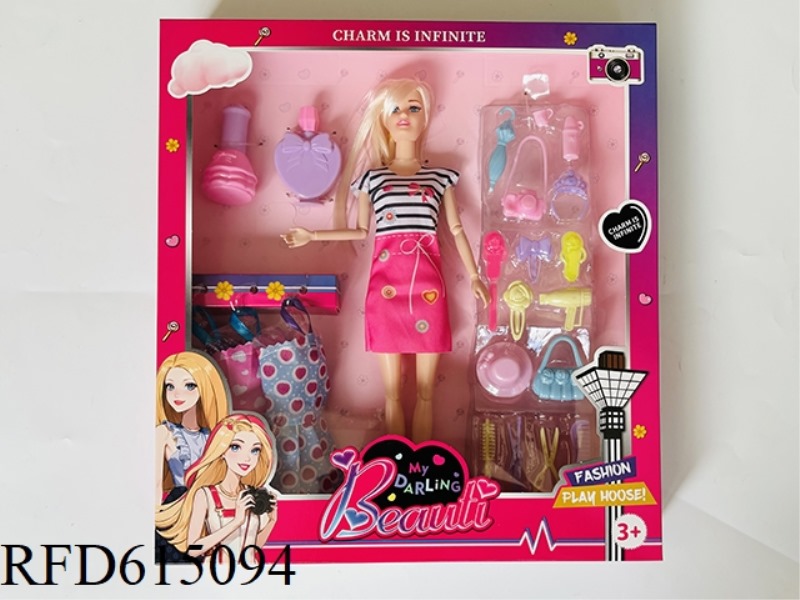11-INCH 11-JOINT FASHION DOLL