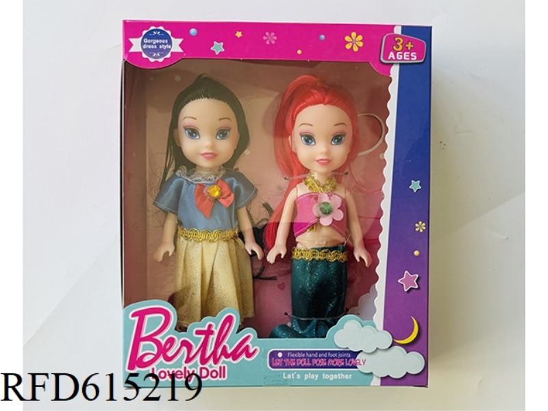 6-INCH REAL FASHION DOLL