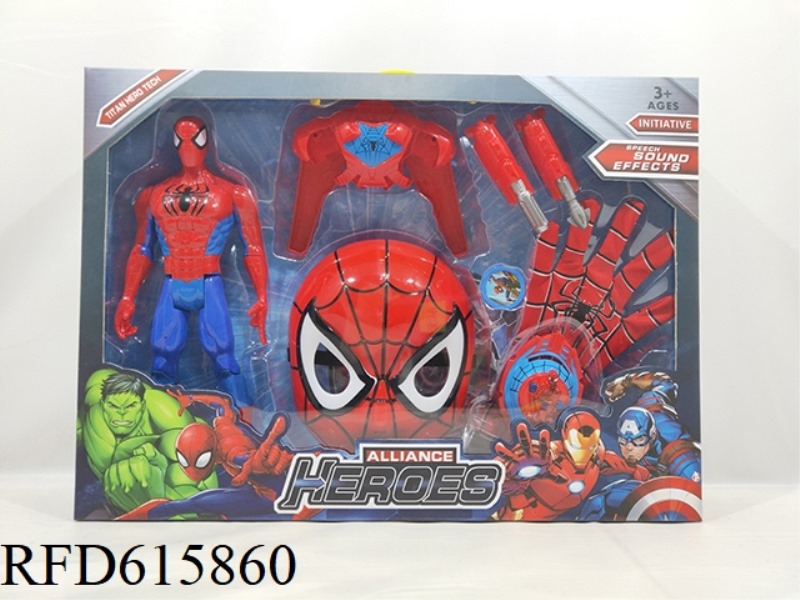 SPIDER-MAN SUIT (LIGHT, VOICE, ELECTRIC)