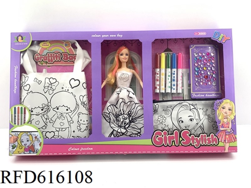 DIY PAINT BARBIE