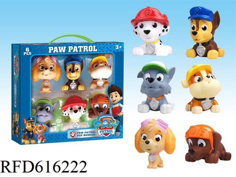 6 dogs (with B ring)