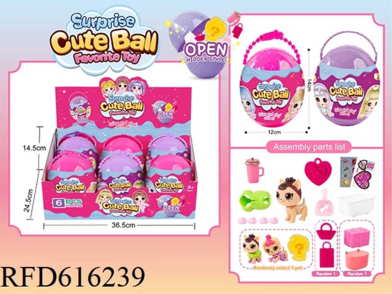 Magic egg 6PCS
