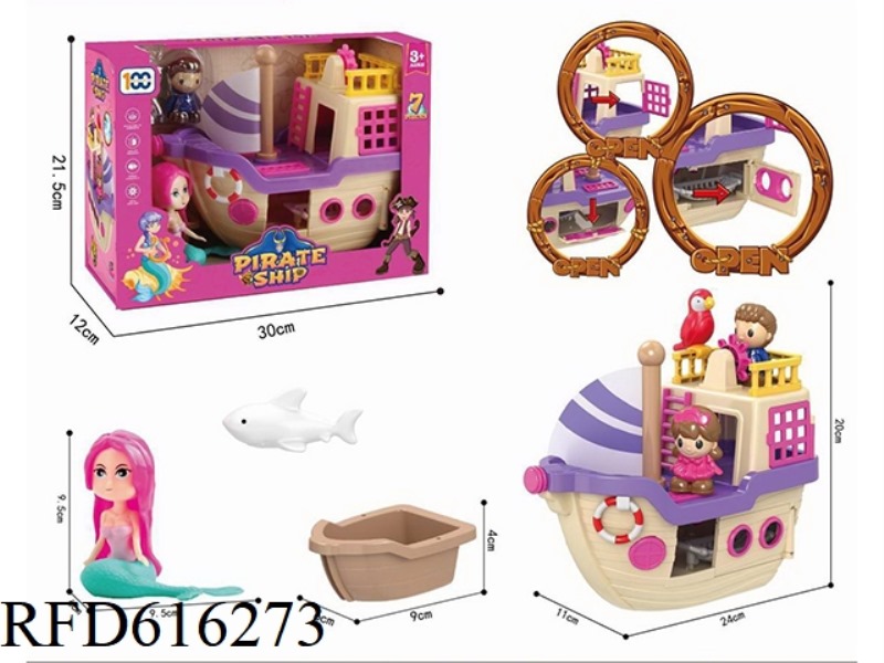 Mermaid ship