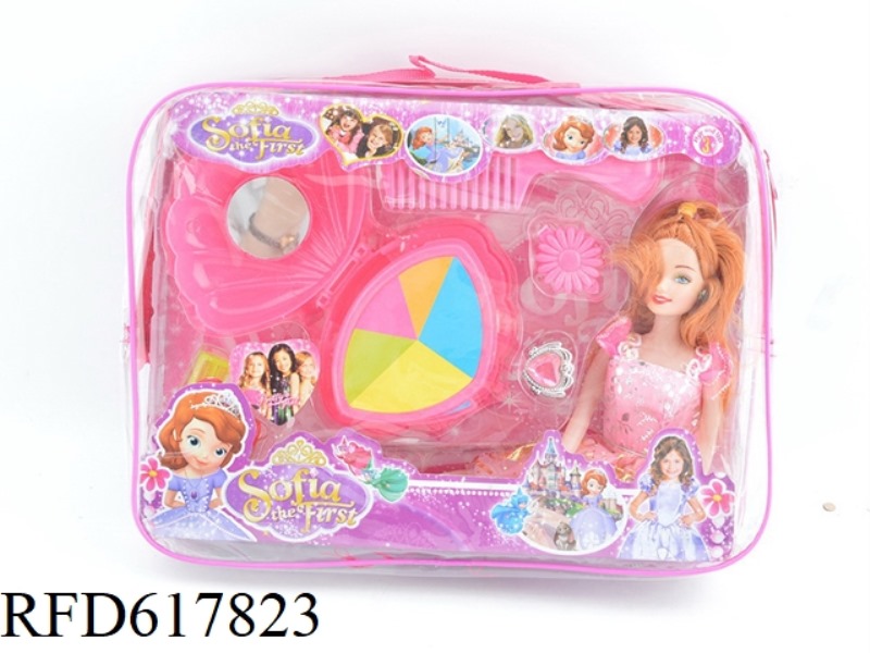 EMPTY BARBIE WITH JEWELRY SET