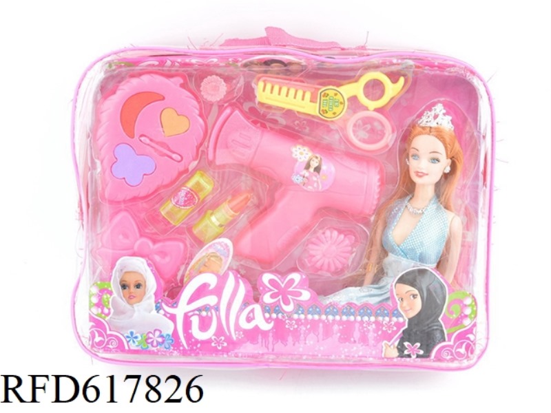 EMPTY BARBIE DOLL WITH ACCESSORIES