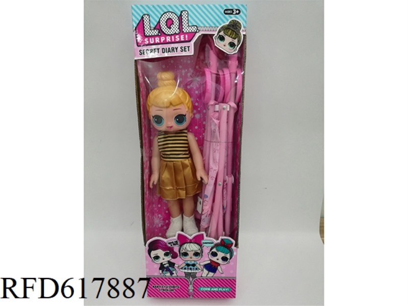 SURPRISE DOLL WITH CART