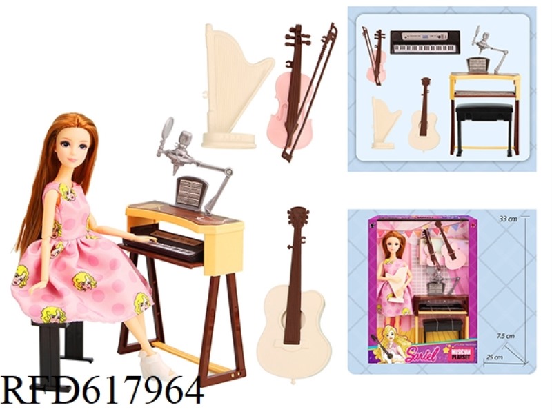 11.5INCHDOLLLITTLEMUSICIAN