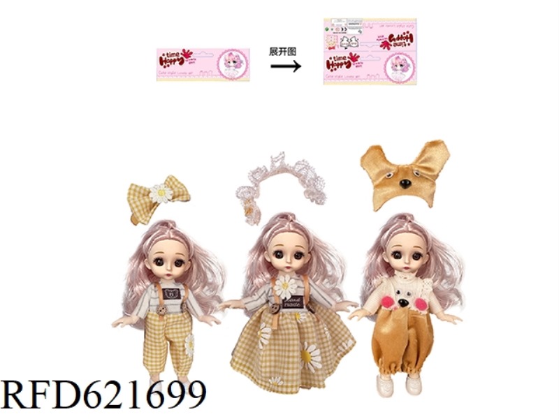 6 INCH FASHION YE LUOLI (PINK HEAD)