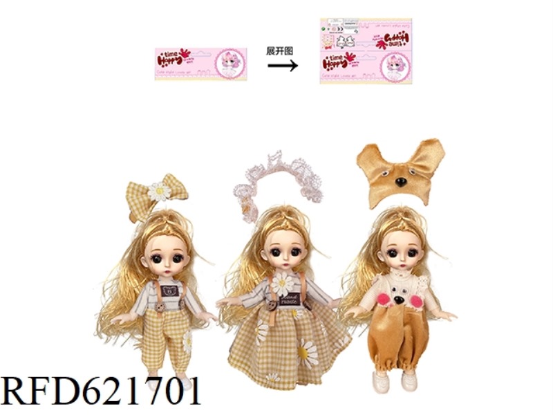 6 INCH FASHION YE LUOLI (GOLDEN HEAD)