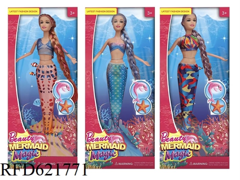 12 INCH MERMAID DOLL