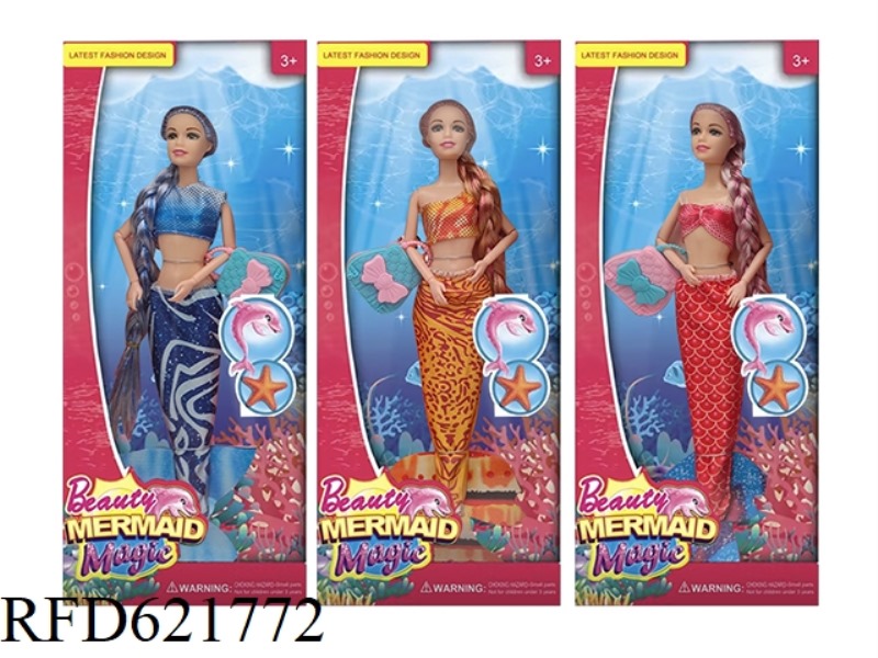 12 INCH MERMAID DOLL