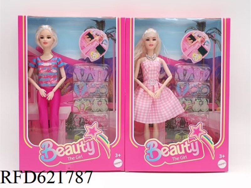 12 INCH FASHION DOLL+ACCESSORIES