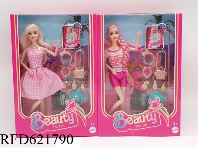 12 INCH FASHION DOLL+ACCESSORIES