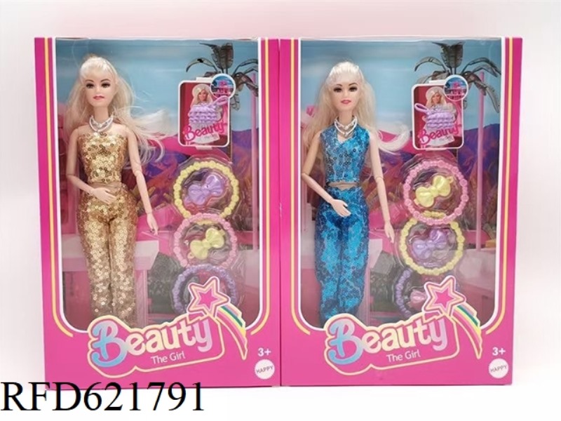 12 INCH FASHION DOLL+ACCESSORIES