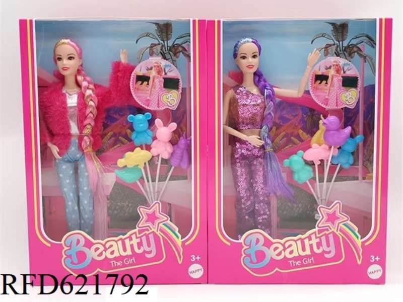 12 INCH FASHION DOLL+ACCESSORIES