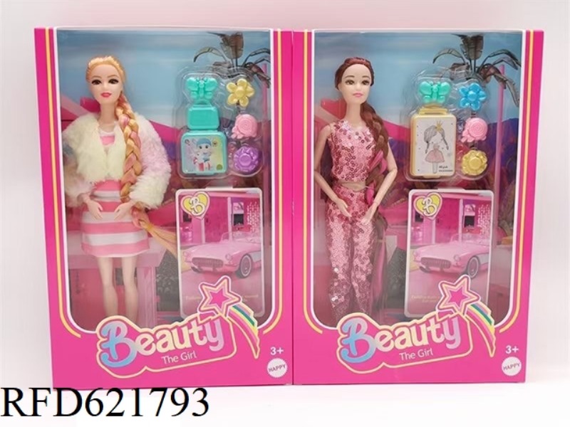 12 INCH FASHION DOLL+ACCESSORIES