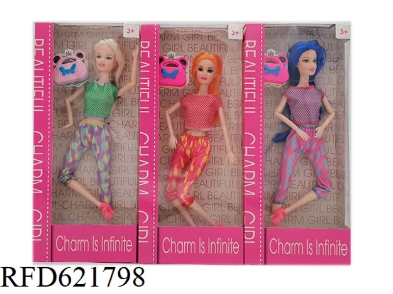 12 INCH FASHION DOLL+ACCESSORIES