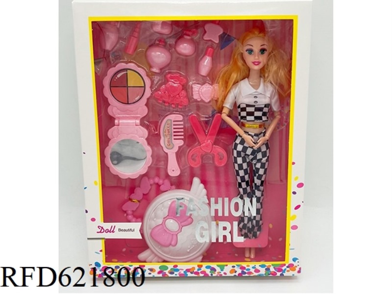 12 INCH FASHION DOLL+ACCESSORIES