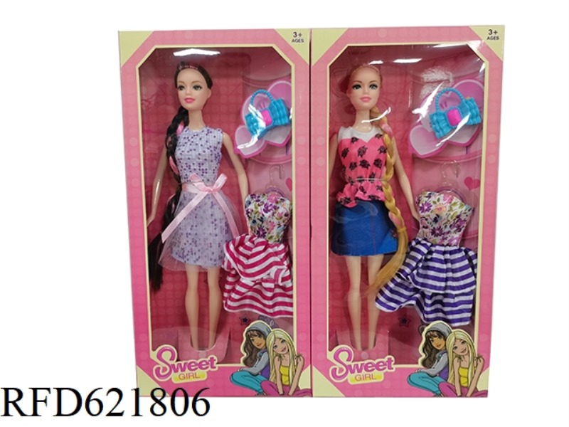 12 INCH FASHION DOLL+ACCESSORIES