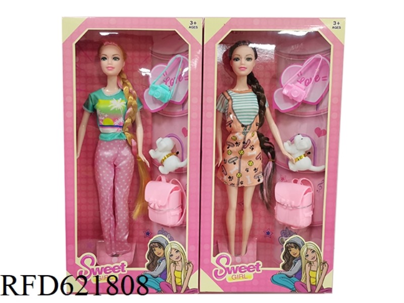 12 INCH FASHION DOLL+ACCESSORIES