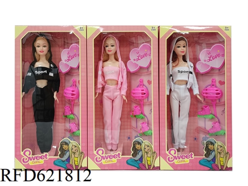 12 INCH FASHION DOLL+ACCESSORIES