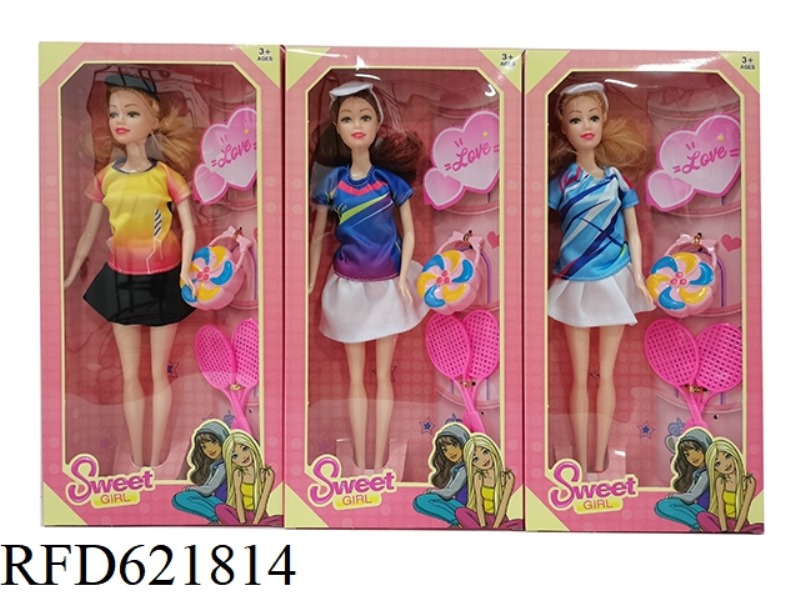 12 INCH FASHION DOLL+ACCESSORIES