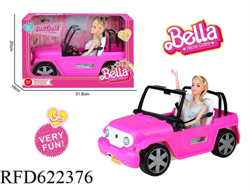 OFF-ROAD SPORTS CAR ONE-WOMAN SET (PINK)