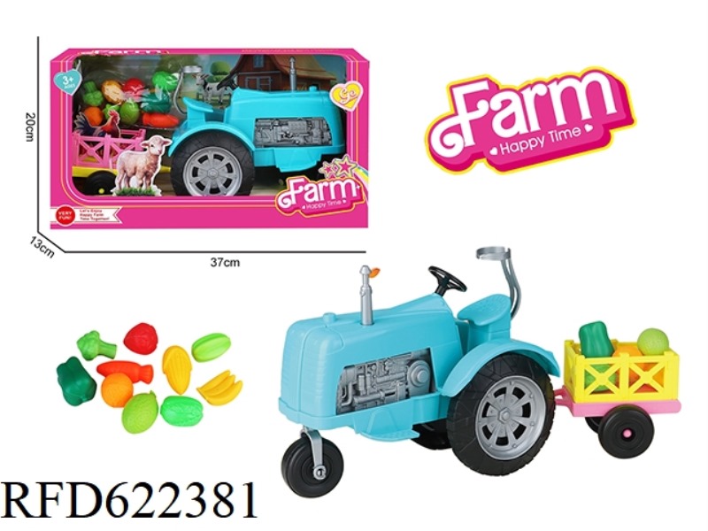 FARMER CAR FRUIT (TAXI) SKY BLUE