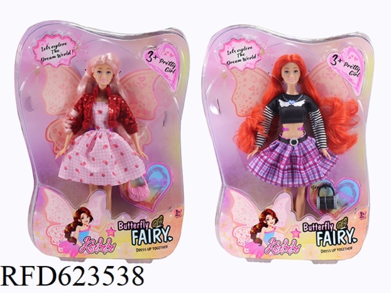 11.5 INCH KABIBI DOLL FASHION BUTTERFLY FAIRY