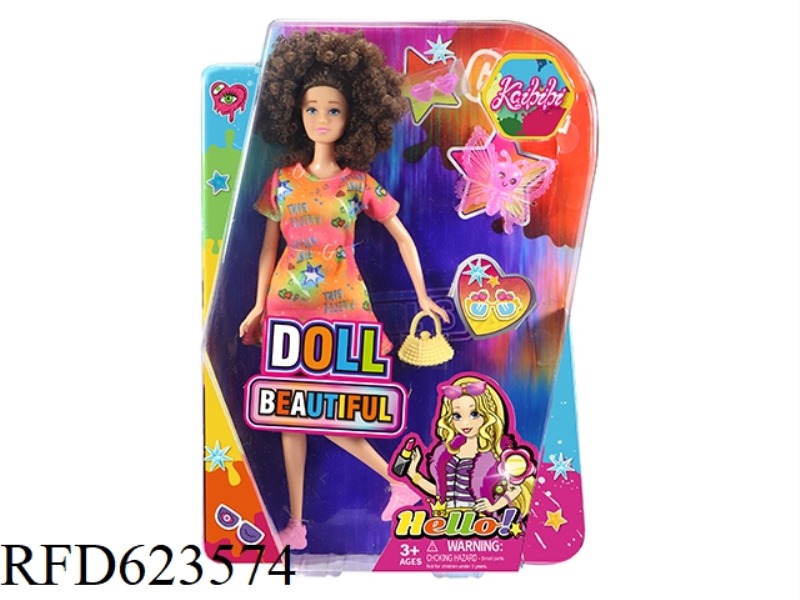 11.5-INCH KAIBIBI DOLL ASSEMBLY JEWELRY THEME