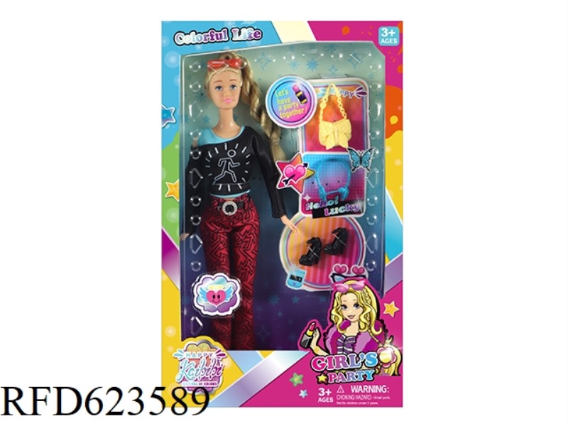 11.5-INCH KABIBI DOLL WITH HANDBAG THEME.