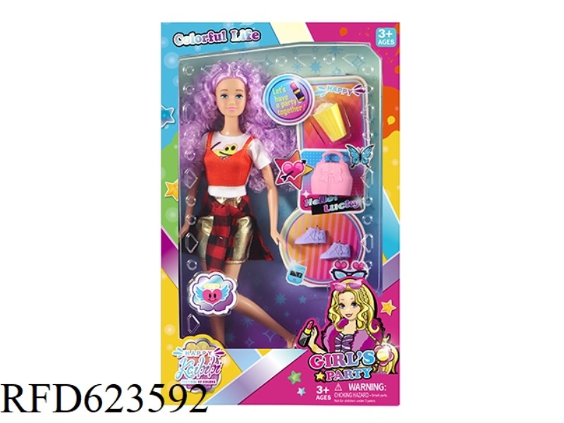 11.5-INCH KABIBI DOLL WITH HANDBAG THEME.