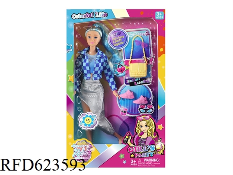 11.5-INCH KABIBI DOLL WITH HANDBAG THEME.