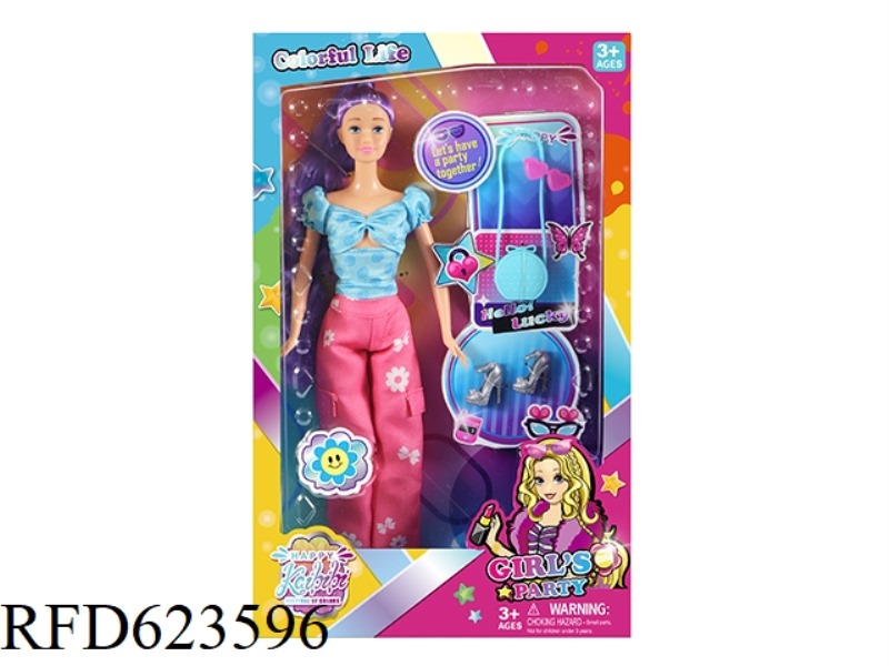11.5-INCH KABIBI DOLL WITH HANDBAG THEME.
