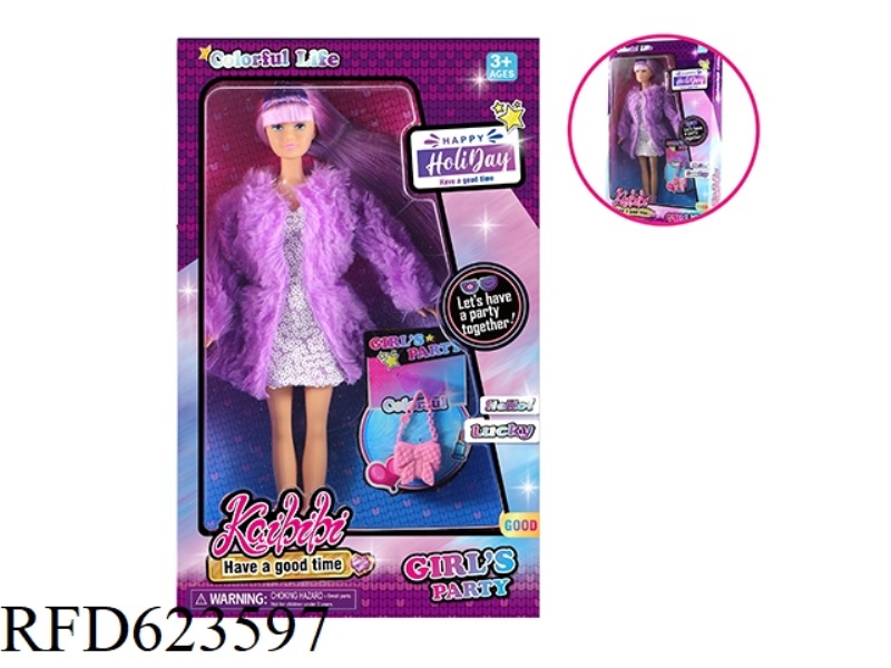 11.5 INCH KABIBI DOLL WINTER FASHION THEME