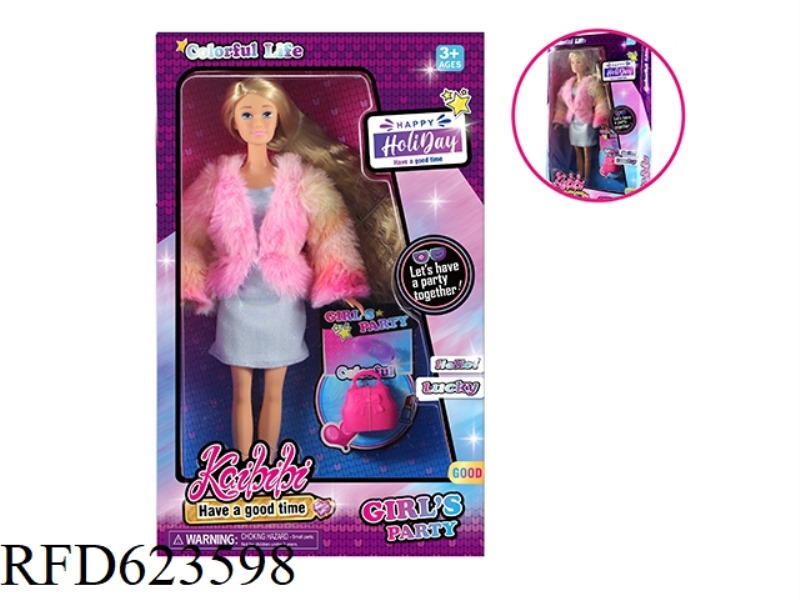 11.5 INCH KABIBI DOLL WINTER FASHION THEME