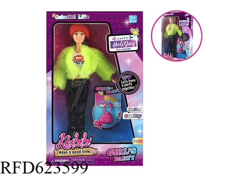 11.5 INCH KABIBI DOLL WINTER FASHION THEME