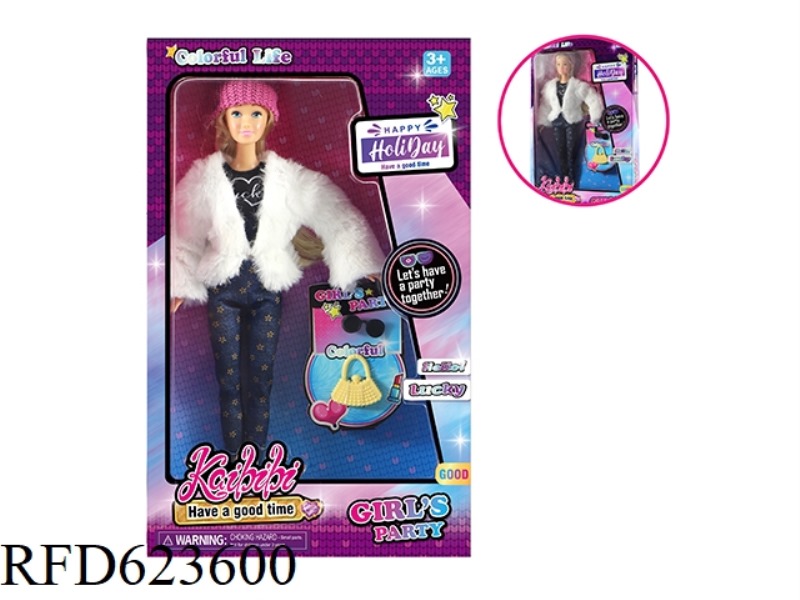 11.5 INCH KABIBI DOLL WINTER FASHION THEME
