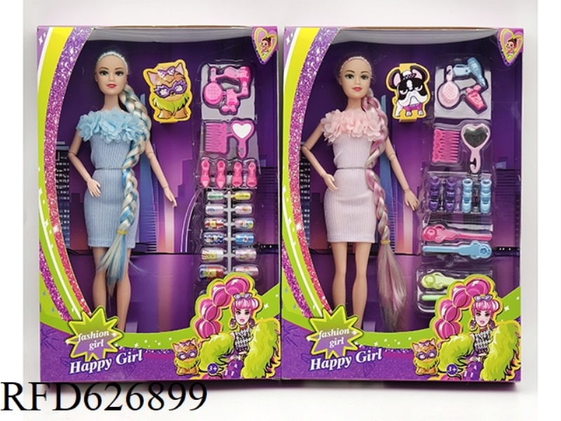 11 INCH BODY 9 JOINTS BARBIE+PLASTIC PARTS