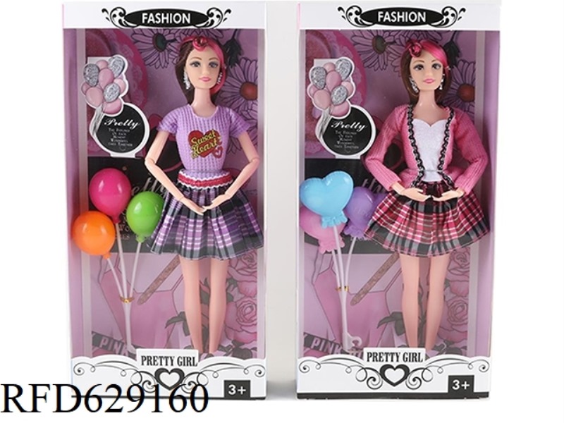 11.5 INCH FASHION DOLL+ACCESSORIES