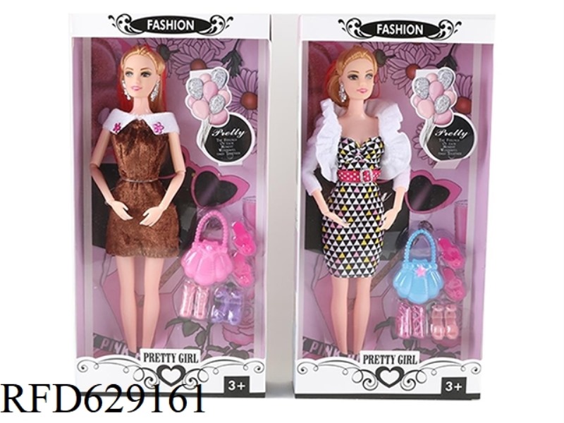 11.5 INCH FASHION DOLL+ACCESSORIES