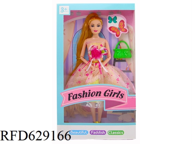 11.5 INCH FASHION DOLL+ACCESSORIES